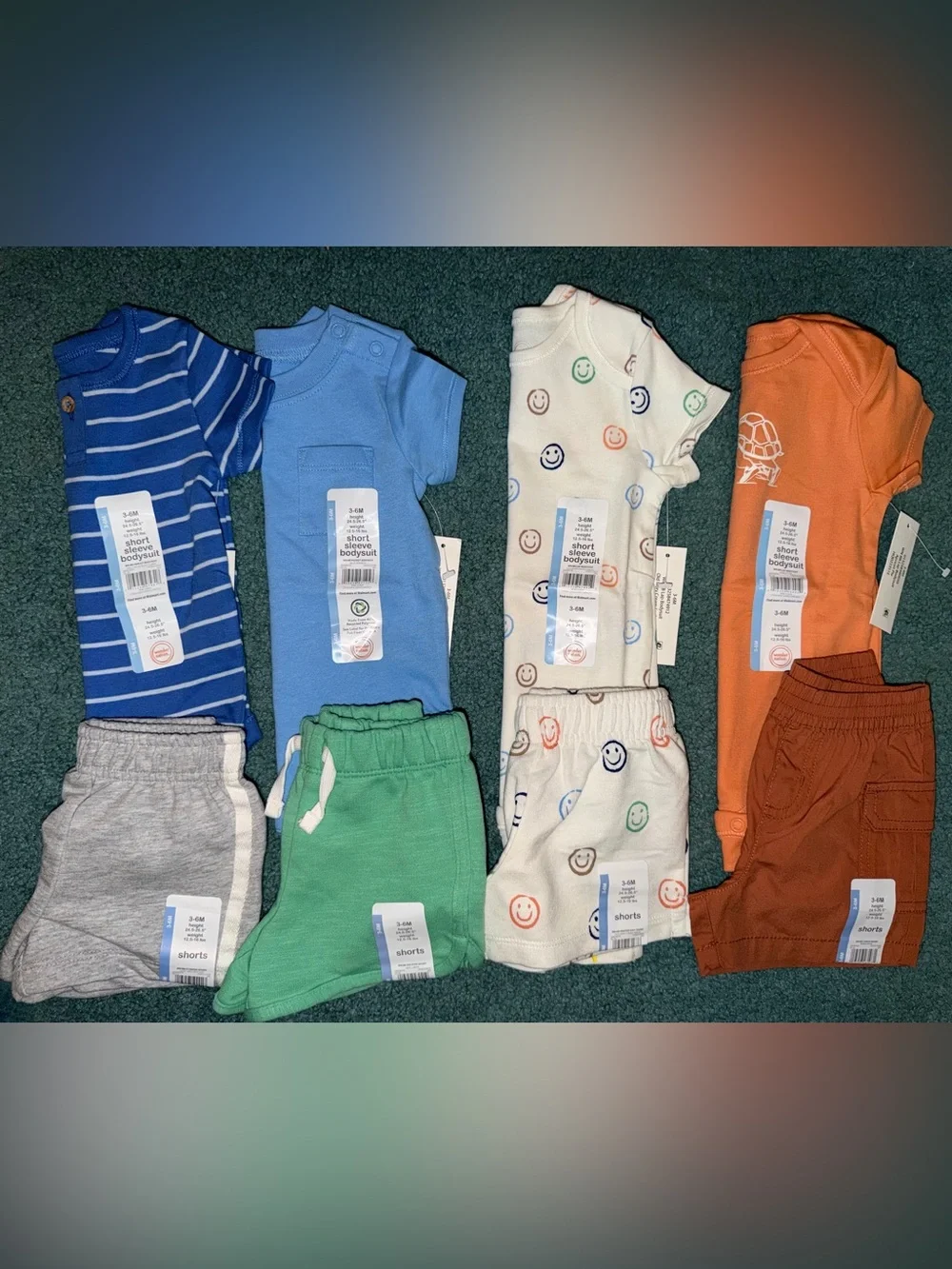 Bundle of 3-6 Month Summer Boys Outfits!